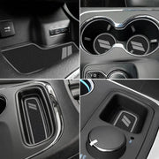 Cup Holder Liner Insert Mats grey for Dodge Durango