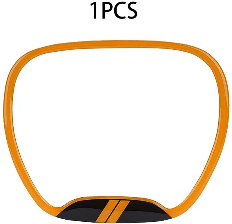 Orange Car Steering Wheel Decorative Cover for Dodge Charger and Dodge Challenger
