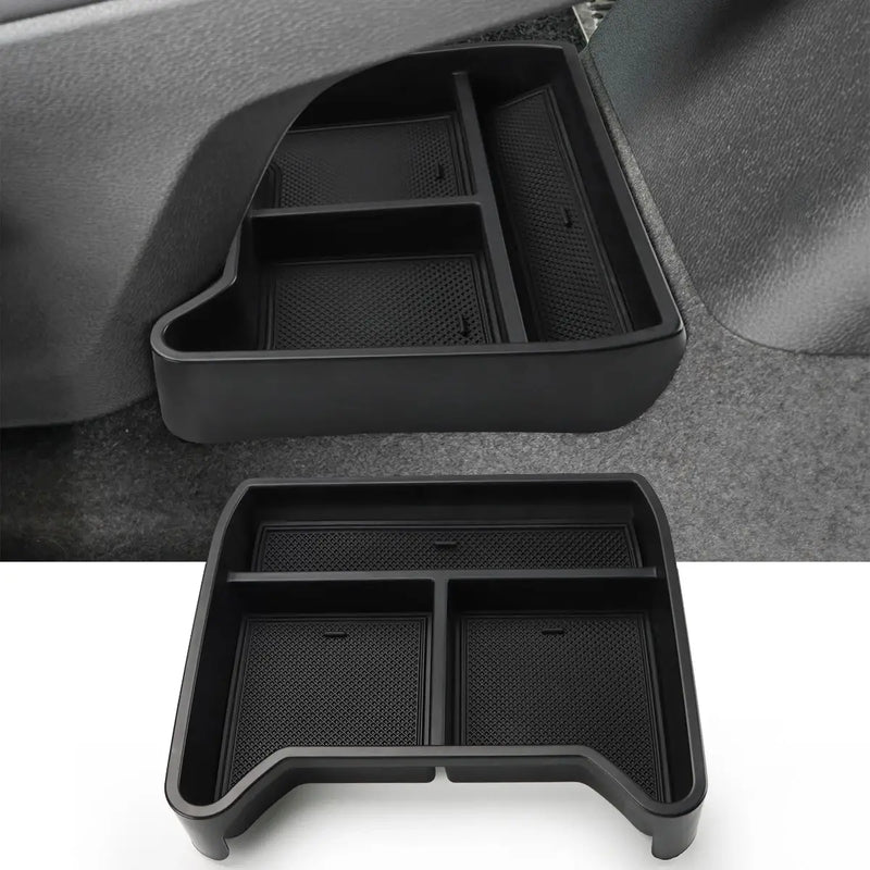 Car center console organizer tray with anti slip mats for VW ID4 2021 2022