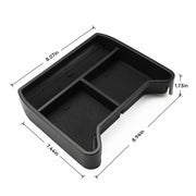 Car center console organizer tray with anti slip mats for VW ID4 2021 2022