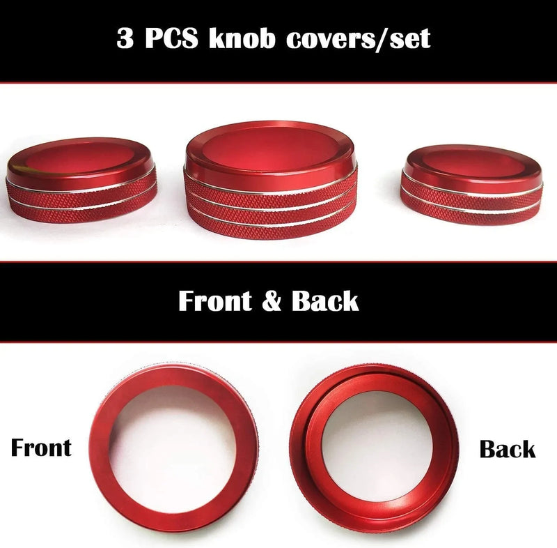 Car anti dust mats & switch knob decorative covers for Dodge Charger 2015-2023