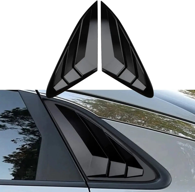 Car Rear Side Window Louvers Cover Trim for Kia K5 2023 2022 2021