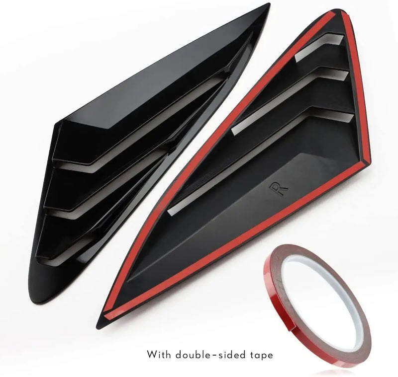 Car Rear Side Window Louvers Cover Trim for Kia K5 2023 2022 2021