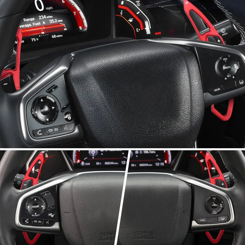 Car steering wheel paddle shifter extensions for Honda Accord & Honda Acura
