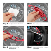 Car steering wheel paddle shifter extensions for Honda Accord & Honda Acura