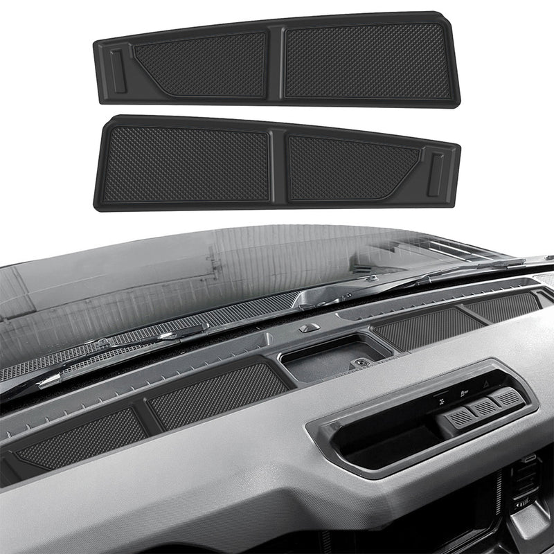 Custom Dashboard Mats for Ford Bronco with non-slip silicone material for interior protection