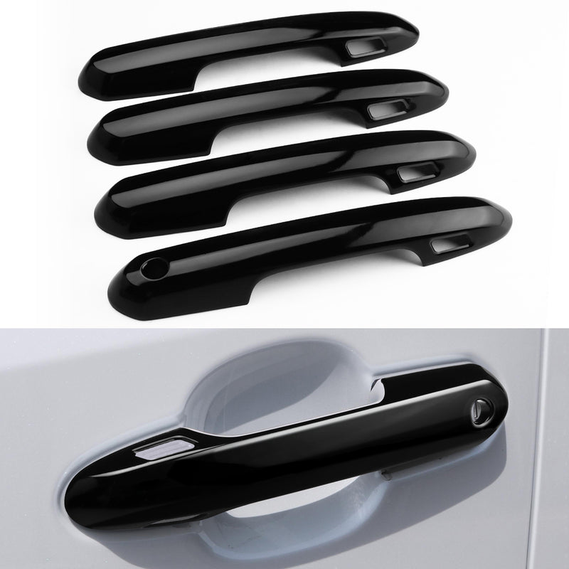 4pcs glossy ABS door handle trim set for Toyota RAV4 and Highlander