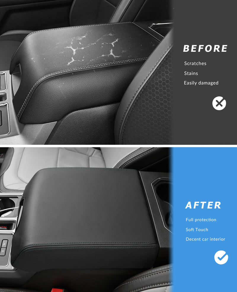 Scratch resistant armrest protection cover for Ford F150 2015-2020