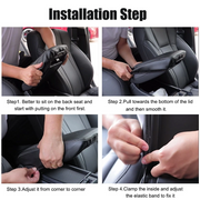 Step-by-step installation guide for Subaru Outback & Legacy armrest cover