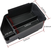Overall dimension specification of custom fit storage tray for Kia EV6 2022-2025