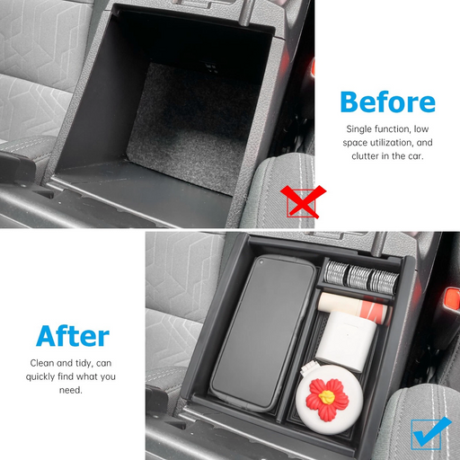 Car Center Console Organizer Storage Box for Toyota Tacoma 2016-2023