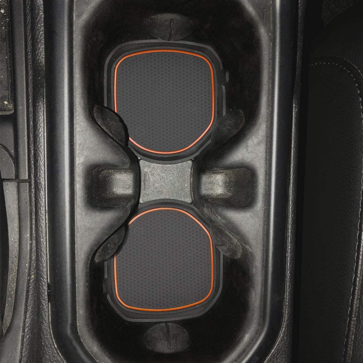 Auovo 3D Cup Holder Coasters Car Door Slot Mat Cup Holder Center