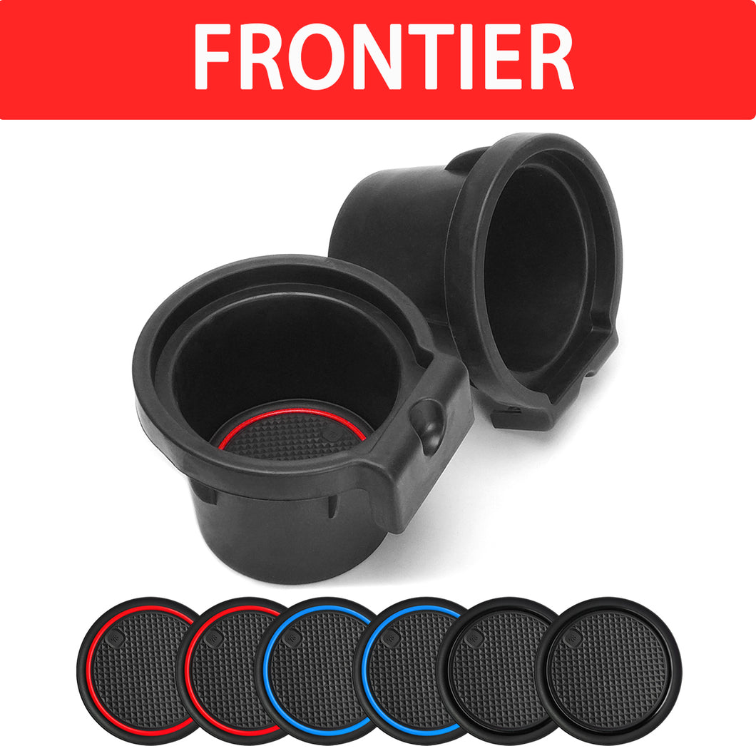 Auovo Cup Holder Inserts Replacement for Nissan Frontier 2005-2019